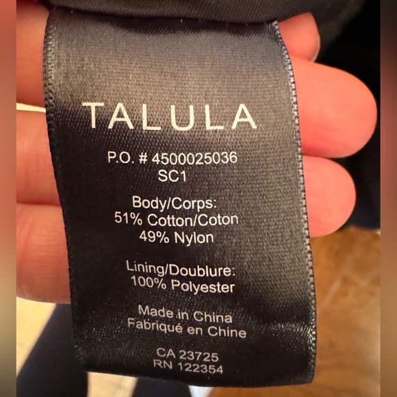 Aritzia lace strapless dress - black - Picture 7 of 7